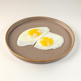 Глазунья из 2 яиц - Фото