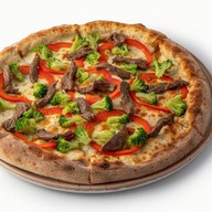 Пицца с говядиной и брокколи Фото
