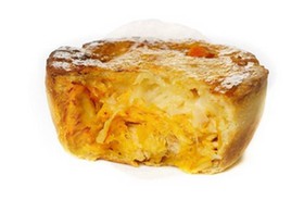 Пирог цыплёнок в сырном соусе - Фото