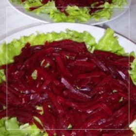 Маринованная свекла салат - Фото
