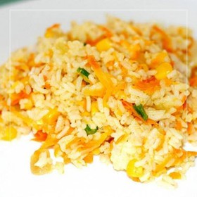 Рис припущенный с овощами - Фото