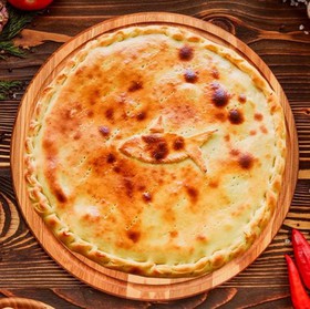Осетинский пирог с горбушей и треской - Фото