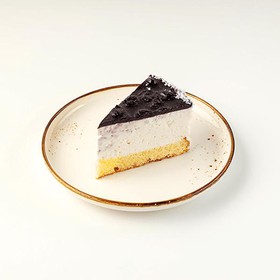 Торт творожно-черничный - Фото