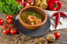 Суп с лососем по-царски - Фото