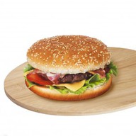 Гамбургер премиум Фото