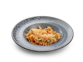 Паста с лососем и брокколи - Фото