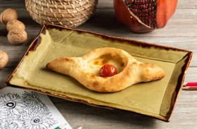 Мини-хачапури по-аджарски с черри - Фото