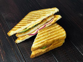 Сэндвич с отбивной - Фото