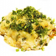 Картофель с курочкой по-французски Фото