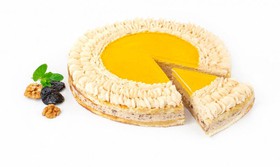 Крем-брюле десерт муссовый бисквитный - Фото