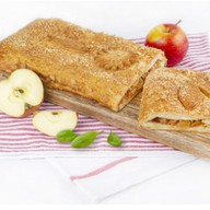 Пирог с щавелем и яблоками (слоеный) Фото