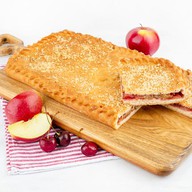 Пирог с яблоками и вишней (постный) Фото