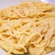 Спагетти с сыром Фото