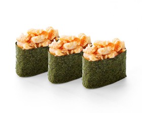 Набор острых суши с креветкой - Фото