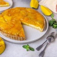 Творожно-манговый тарт Фото