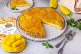 Творожно-манговый тарт - Фото
