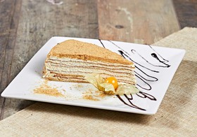 Медовик торт (ланч) - Фото