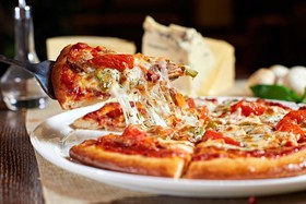 Американская пицца с ветчиной (ланч) - Фото