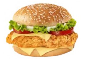 Биг чикен бургер - Фото