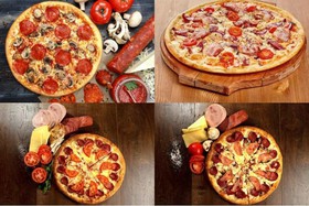 Комбо 4 пиццы - Фото