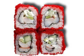 Калифорния с креветкой - Фото