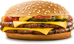 Двойной чизбургер - Фото