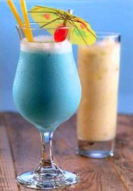 Молочный коктейль голубое небо - Фото