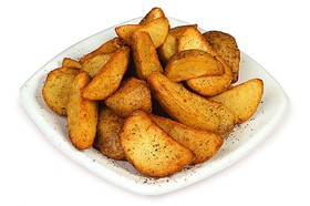 Картофельные дольки со специями - Фото