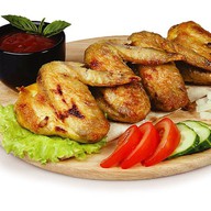 Шашлык из куриных крылышек Фото