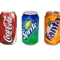Coca-Cola, Fanta, Sprite Фото