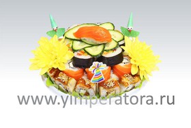Суши-торт "Морская звезда" - Фото