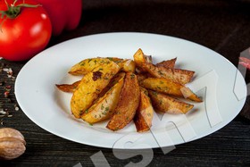 Картофель по-домашнему (с чесноком) - Фото