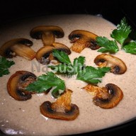 Крем-суп грибной Фото
