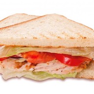 Клаб-сэндвич с курицей Фото