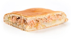 Пирог с рыбой и картофелем - Фото