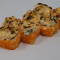Запеченный эби унаги маки Фото
