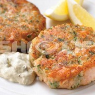 Биточки из лосося Фото