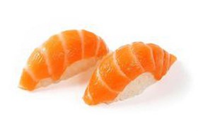 Суши с лососем х2 - Фото