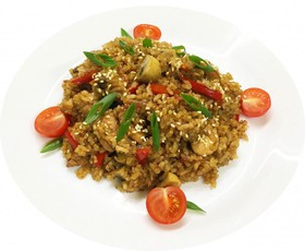 Удон с креветкой - Фото