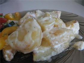 Картофель, томленый в сливках - Фото