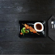 Шашлычок из курицы с соусом терияки Фото