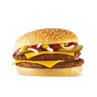Двойной гранд чизбургер Фото