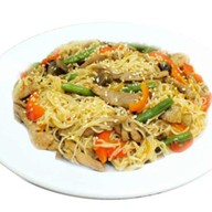 Яичная лапша с говядиной карри Фото