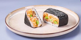 Онигири с грибами Шиитаке - Фото