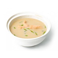 Суп сливочный с лососем Фото