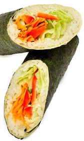 Суши-рап овощной - Фото