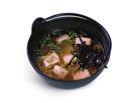 Суп с рисом и лососем - Фото