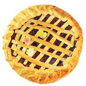 С клюквой (слоеное) - Фото