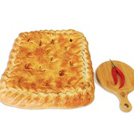 С курицей (слоеное) Фото