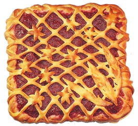 С малиной (сдобное) - Фото